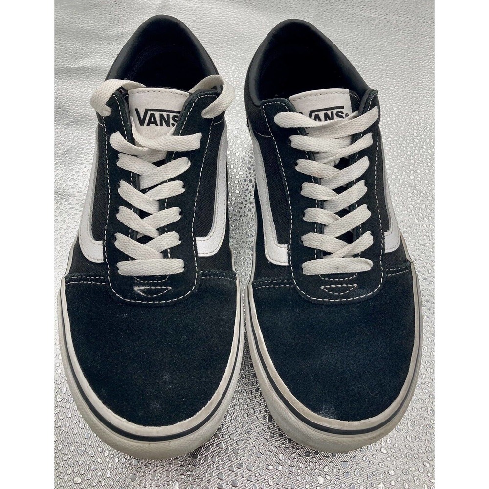 VANS OLD SKOOL Men’s Shoe ~Classic Black\White ~Size 8‎ EUC